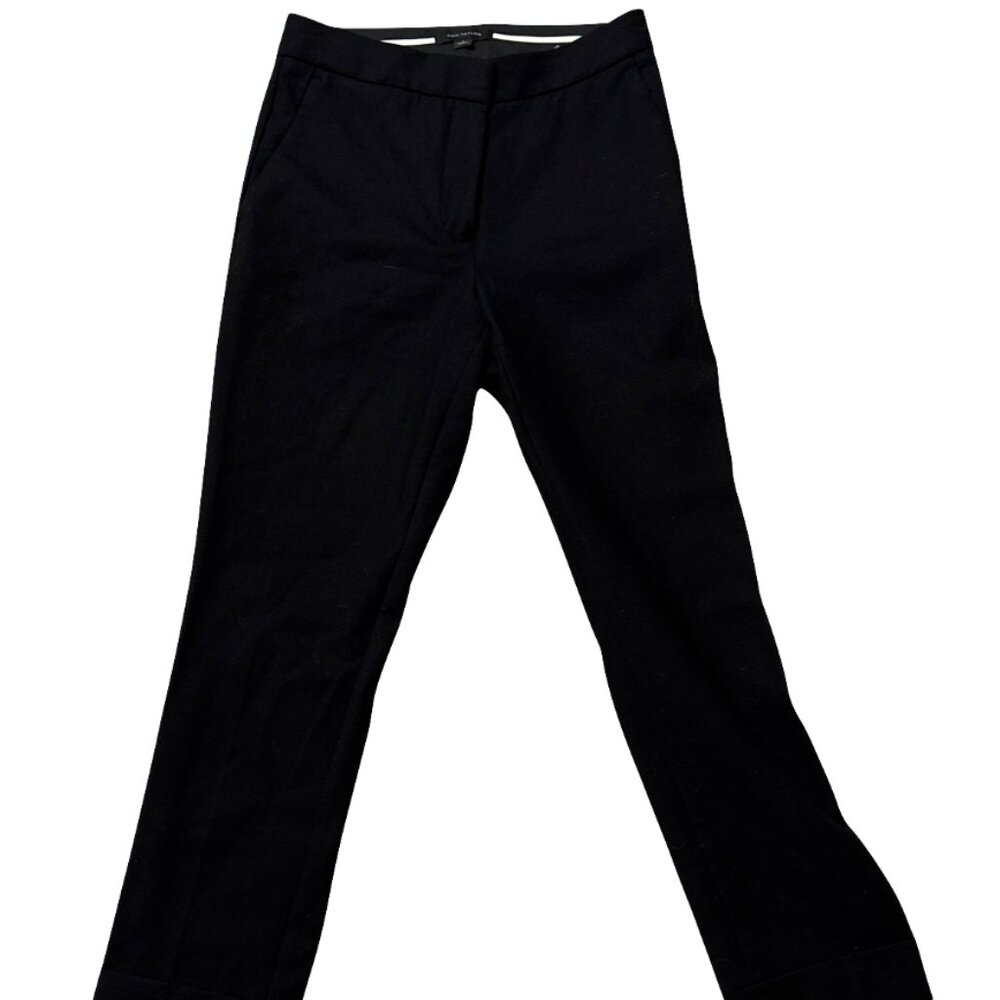 Ann Taylor. Black cuffed dress pants, size 2